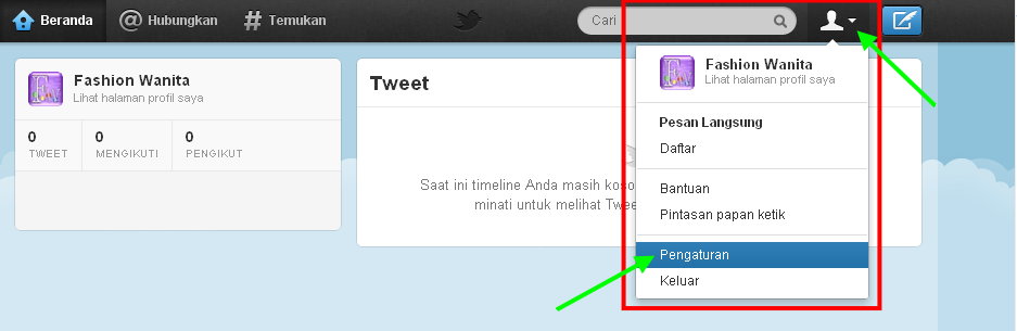 Akun Twitter Sudah Jadi Akun Twitter