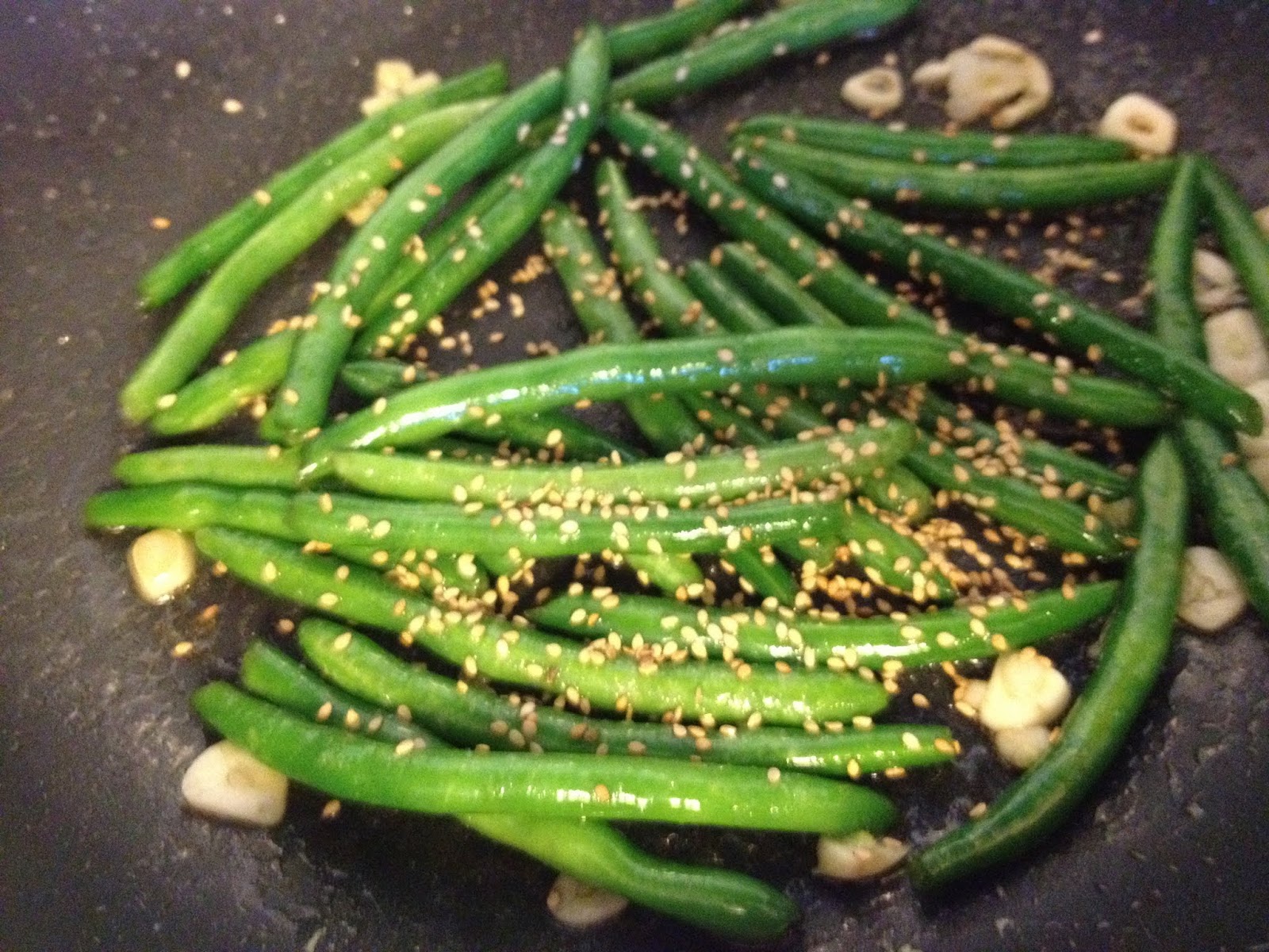 KoreanStyle Green Bean Side Dish