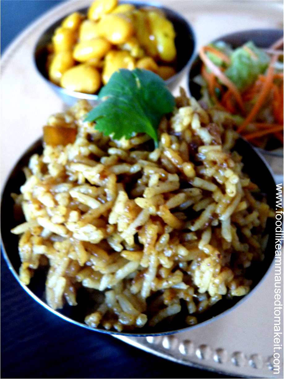 Puli Sadham Recipe Food like Amma used to make it