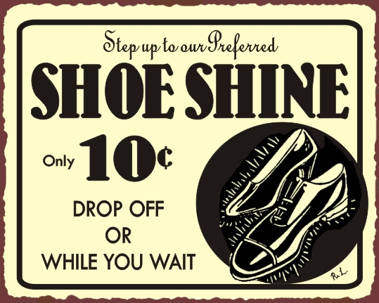 Shoe Shine Cartoon