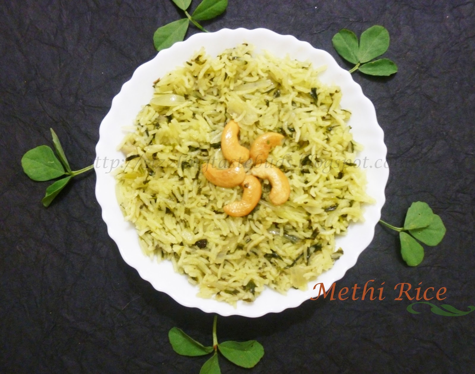 Home Made Recipes Methi Rice/ Fenugreek Leaves Pulao