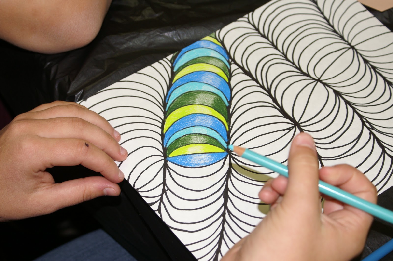 Art Using Colored Pencils