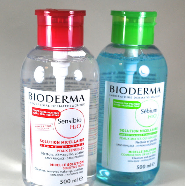 bioderma sebium, biodema solution micellaire, bioderma sensibio