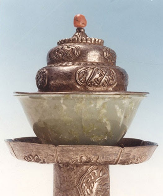 The Tea Horse Caravan TIBET 19TH CENTURY SILVER TEACUP AND SAUCER