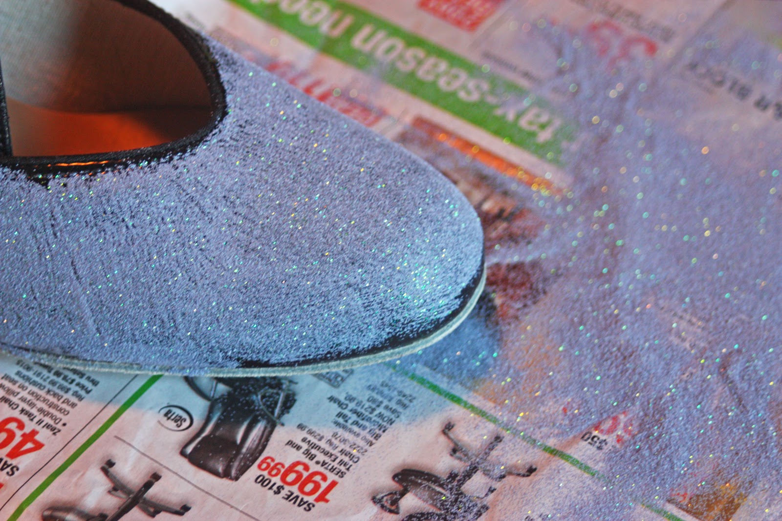 (P)interesting 15. Glitter shoes! (Update FAIL)