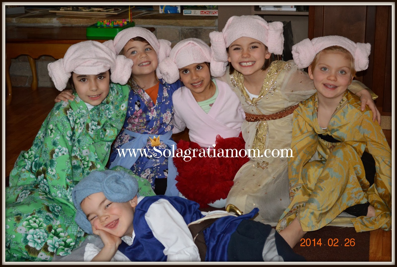 Solagratiamom Year 2 Week 19 Korean Lamb Towels & Silly First Law of Thermodynamics "Magic"