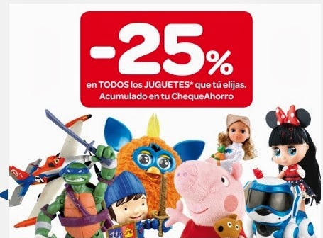 carrefour 25 juguetes
