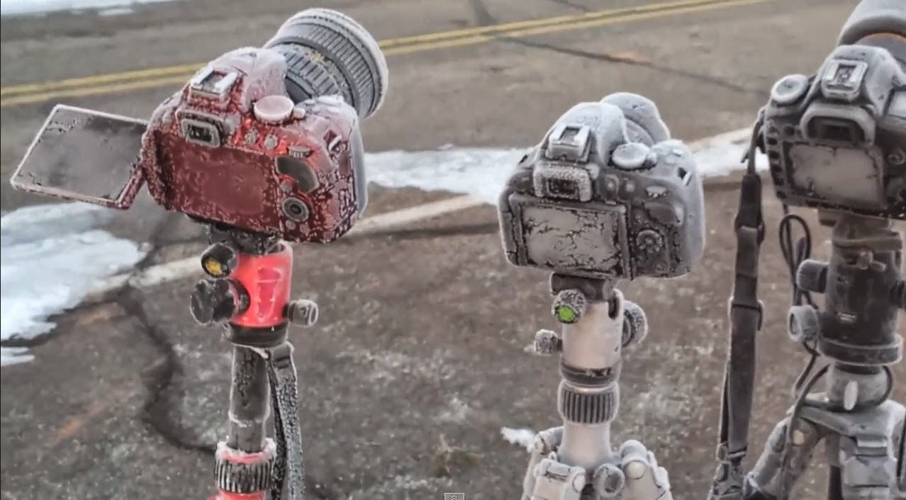 Save a Frozen Camera What happens when you leave your camera outdoors all night long Blog