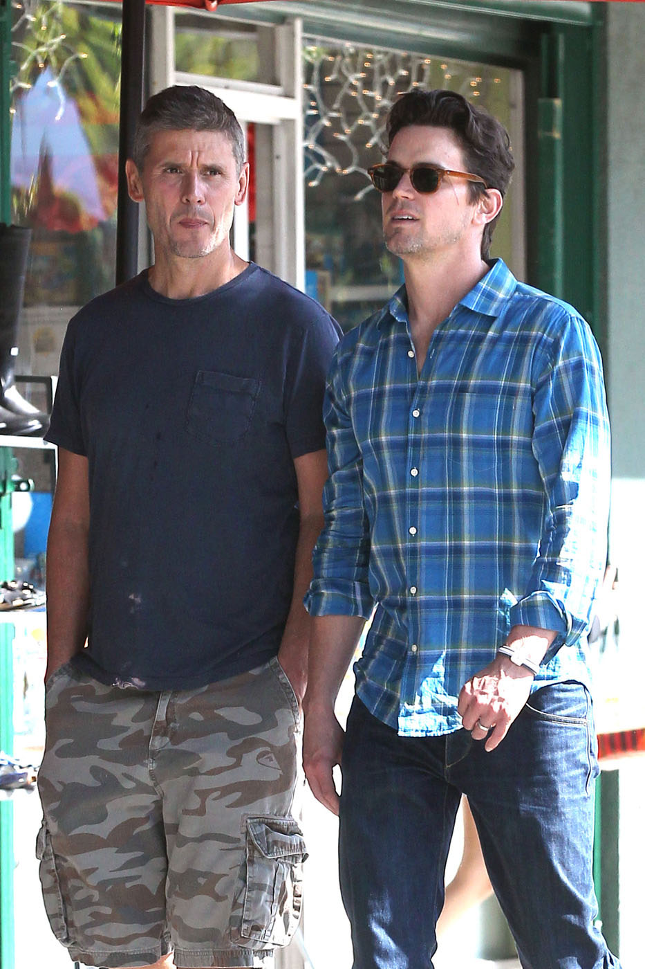 Matt Bomer And Partner Simon Halls Out And About | Oh yes I am