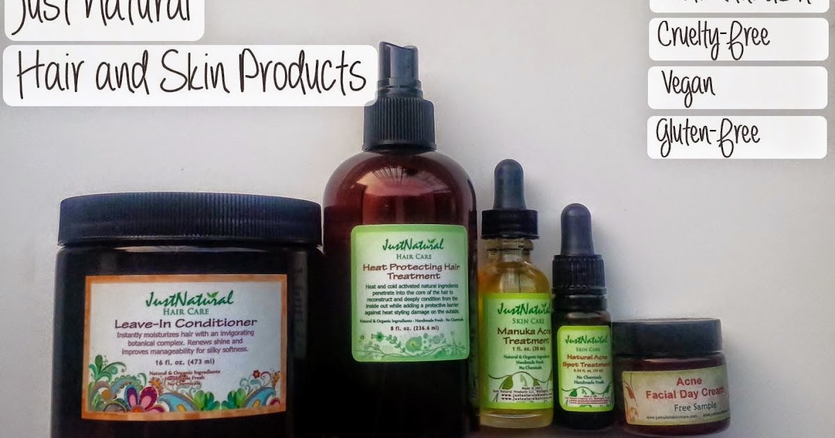 Natural Beauty Just Natural Hair And Skin Products Review