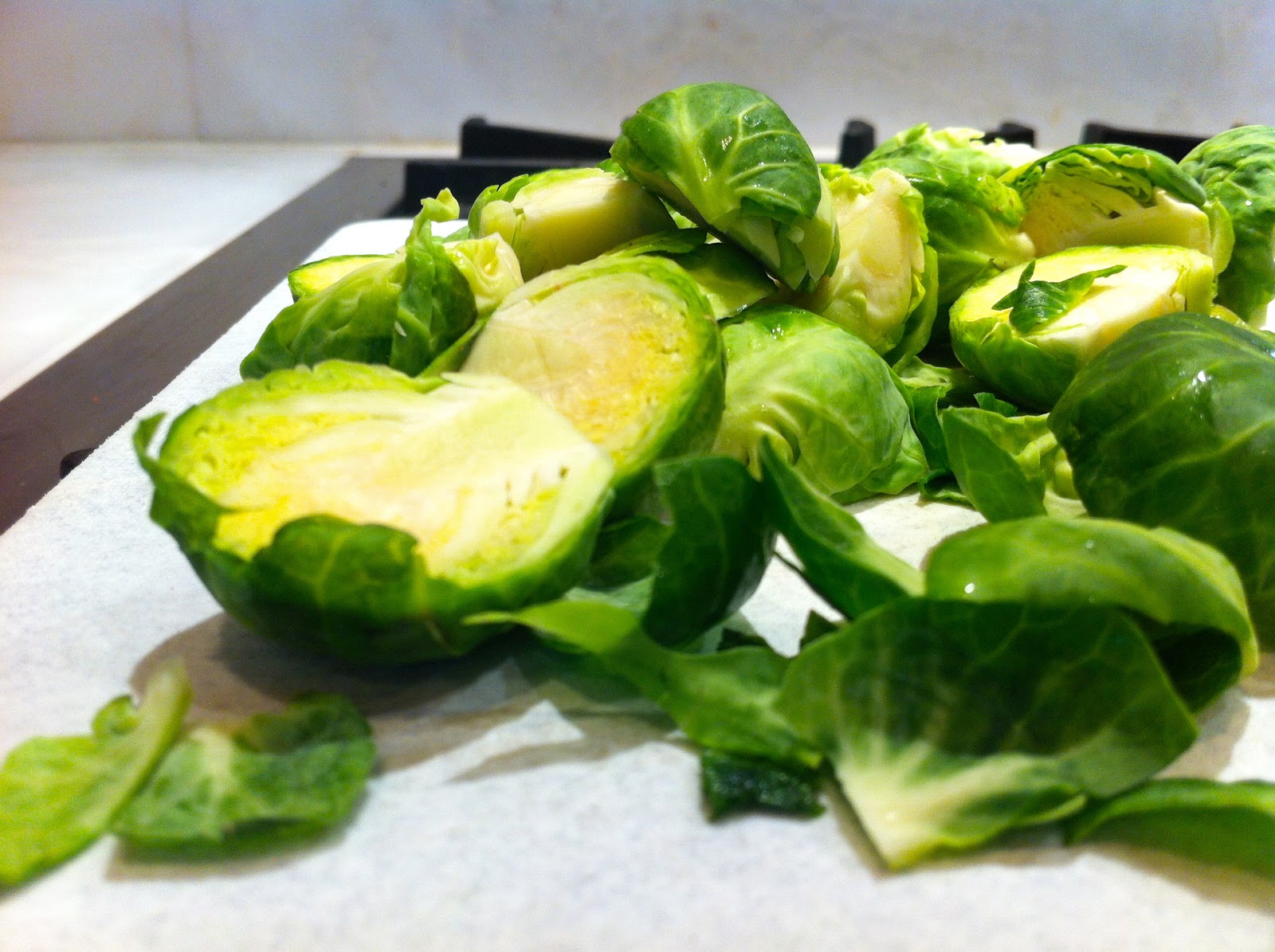 my petit sweets DijonBraised Brussels Sprouts