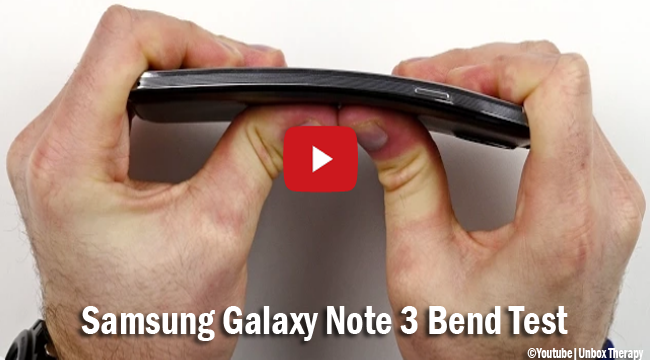 Watch Galaxy Note 3 Bend Test in Response with People’s Request after iPhone 6 Plus Amid Bend Test Failure Watch Galaxy Note 3 Bend Test in Response with People’s Request after iPhone 6 Plus Amid Bend Test Failure