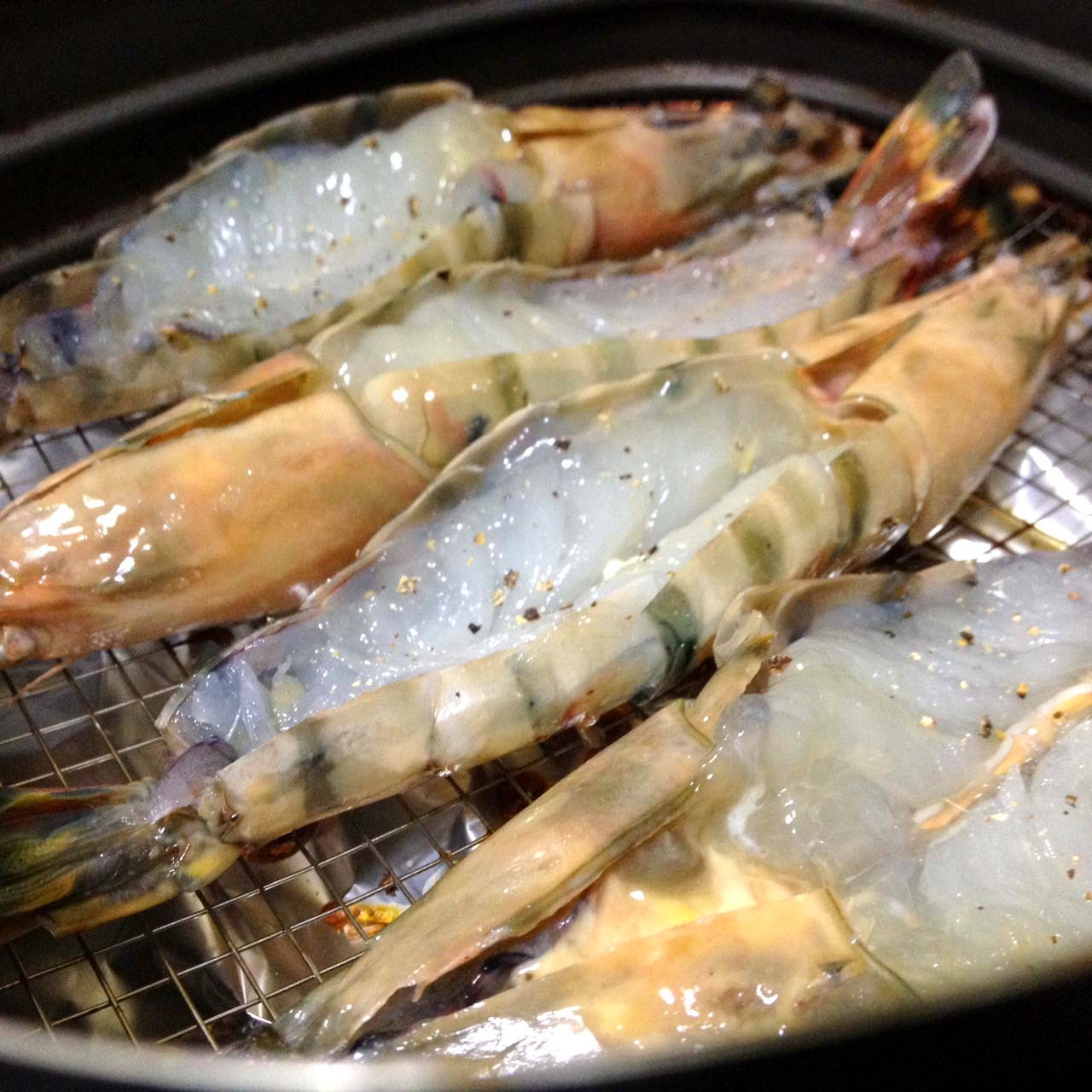 Loft48 Grilled Prawns served with Garlic Cream Sauce (Air Fryer Recipe)