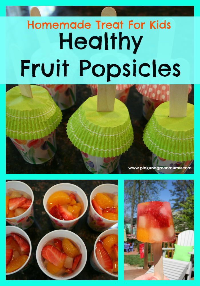 Pink and Green Mama Homemade Summer Treat For Kids to Make Healthy