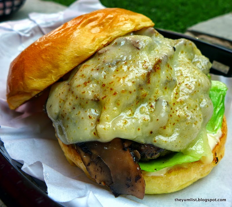 Truffled Swiss Mushroom Gourmet Burger (RM20.90) KGB Killer Gourmet Burgers, Bangsar