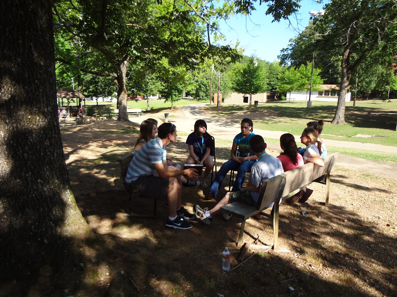 Clark Family in France Church Camps