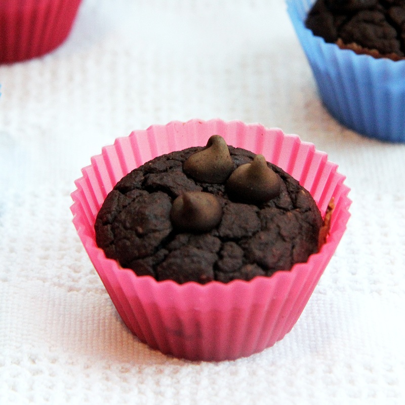 Mix it Up Food Processor Chocolate Cupcakes