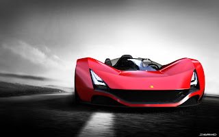 Ferrari Aliante Concept (Daniel Soriano, Arun Kumar, Magnus Grettve)