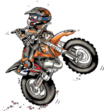 Ktm Wheelie Drawing Ktm Wheelie Drawing