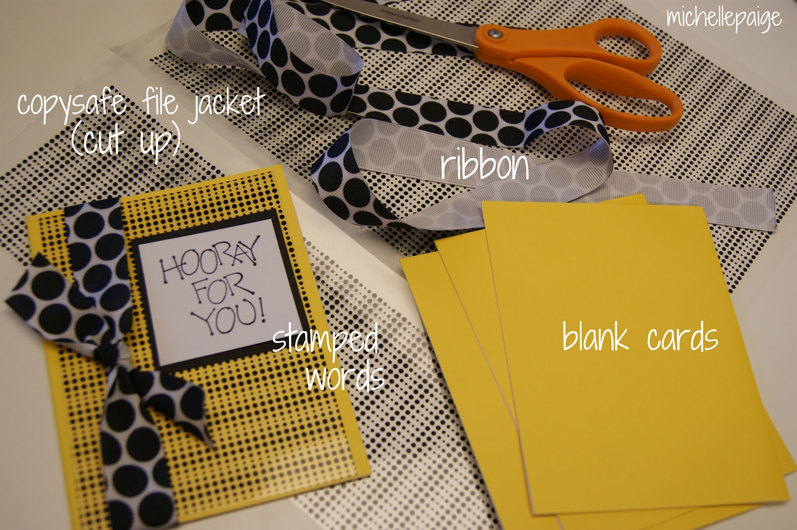 michelle paige blogs Card Makings with and Esselte Products