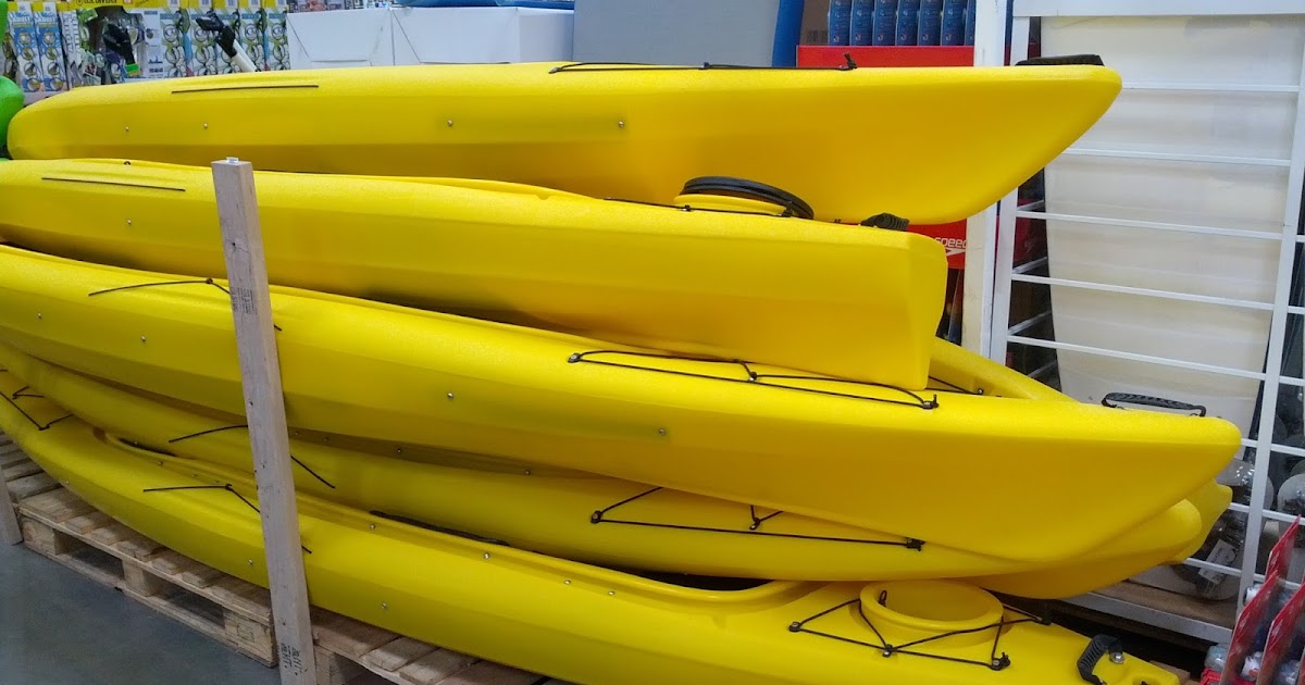 Equinox 14 ft Tandem Sit In Kayak with 2 paddles Costco Weekender