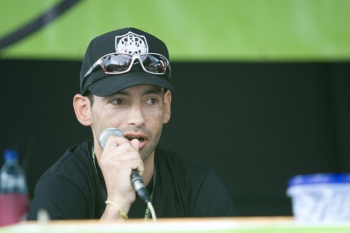 Cesar during his time with Rock Racing