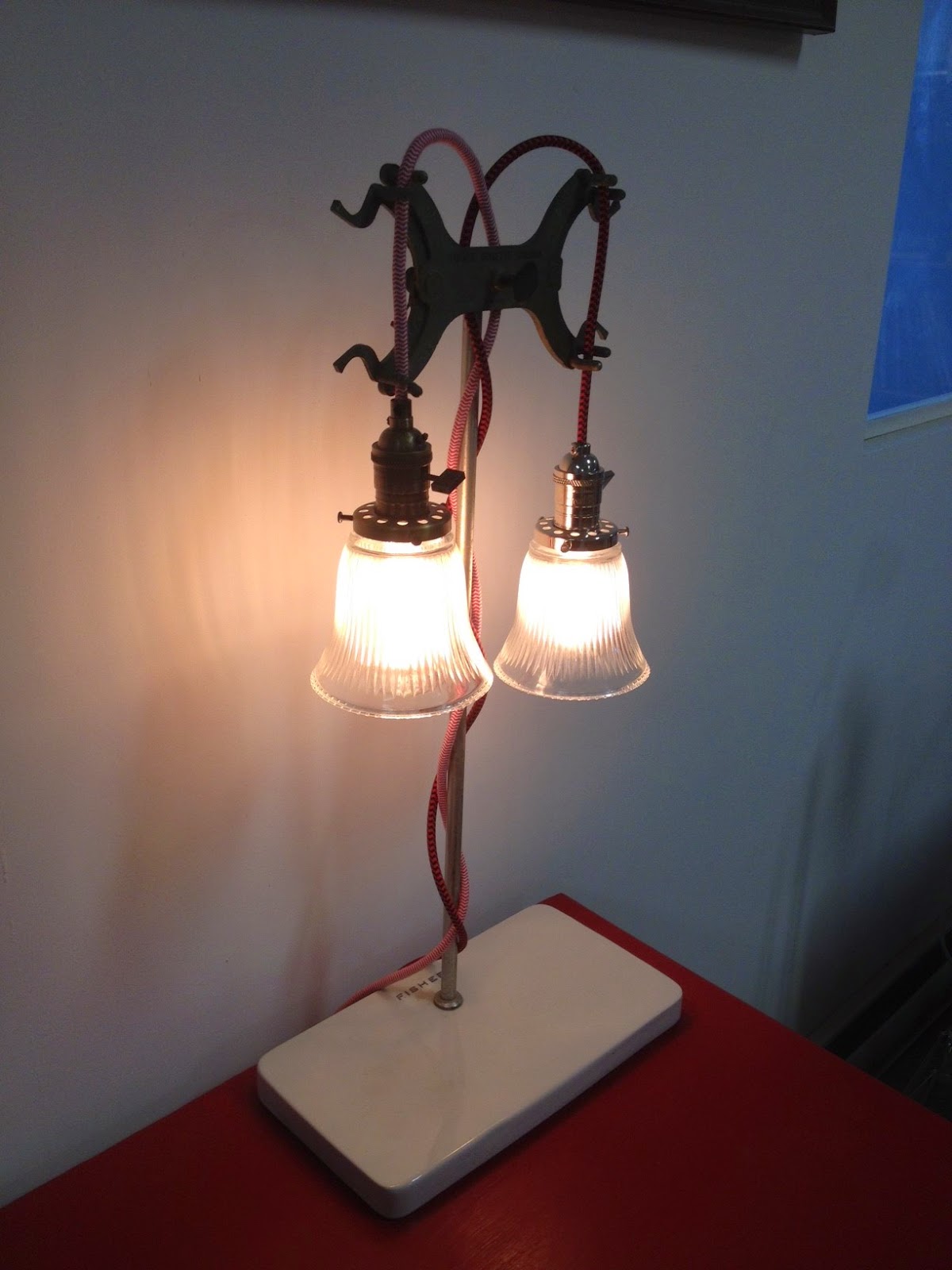 Puffin Design Vintage Chemistry Stand Desk Lamp