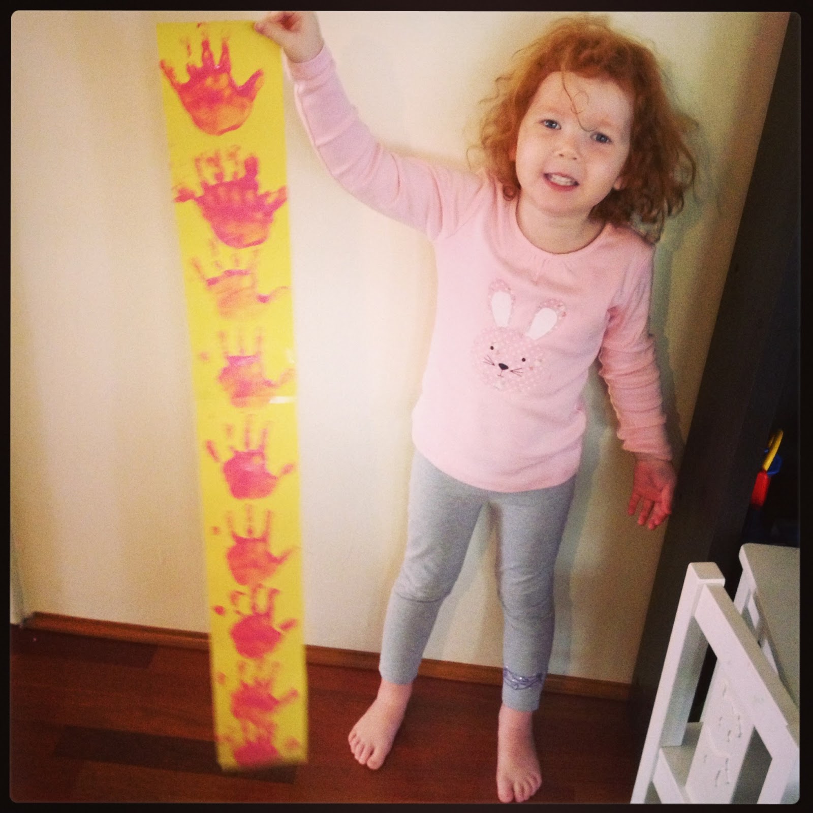 Playing and Learning Begins at Home Make your own Tape Measure!