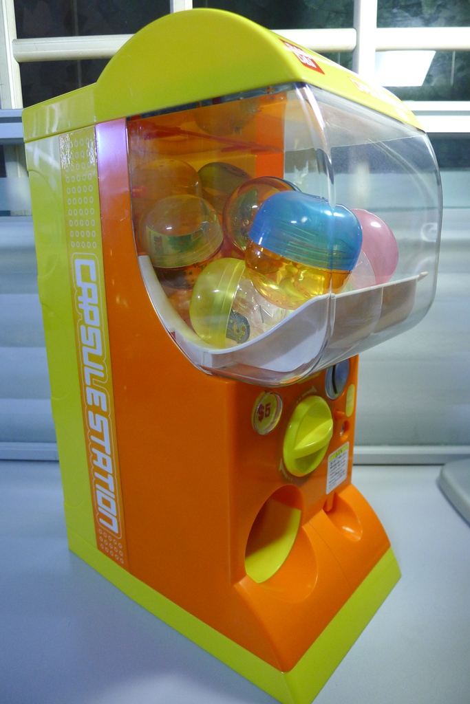 The World of Gashapon Capsule Stations Milkcananime