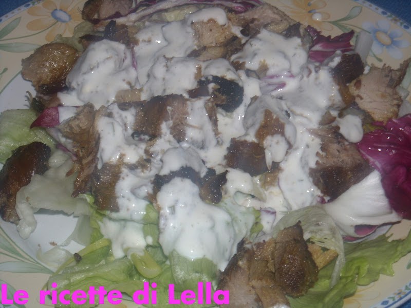 .Le ricette di Lella e.... KEBAB CON SALSA ALLO YOGURT