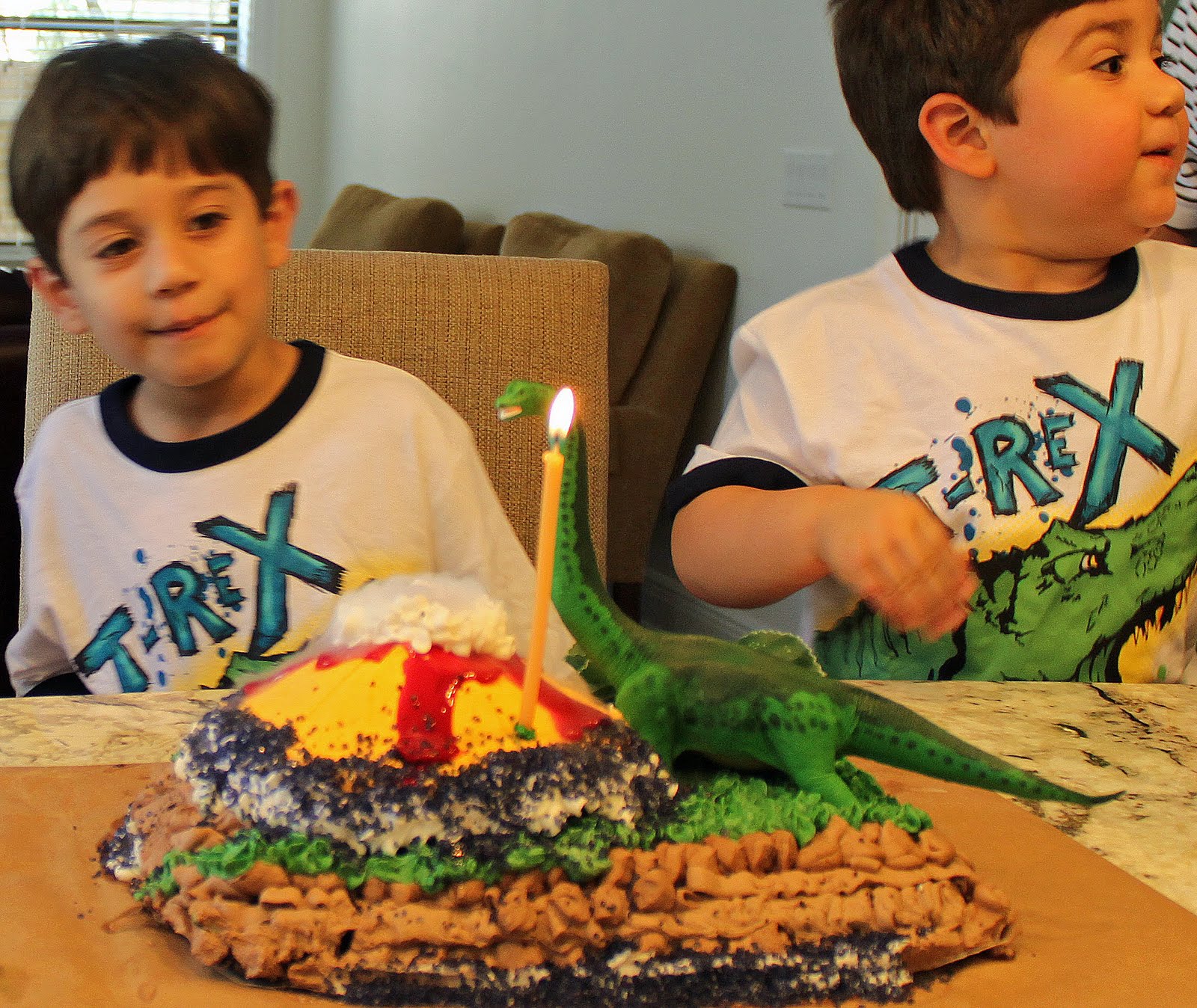 Dinosaur Party Cake