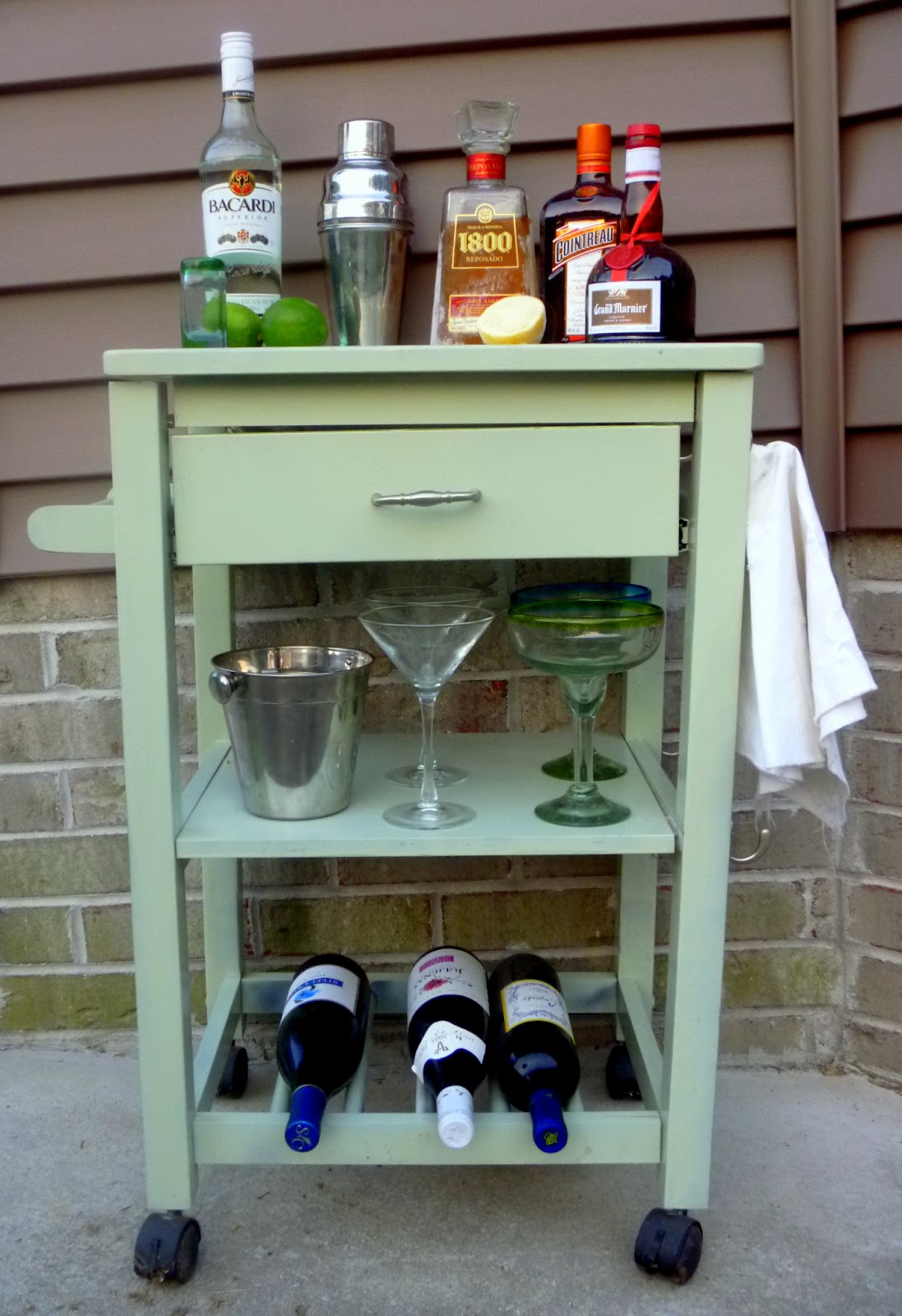 Utility Cart Makeover Cost 0 Fresh Eggs Daily®