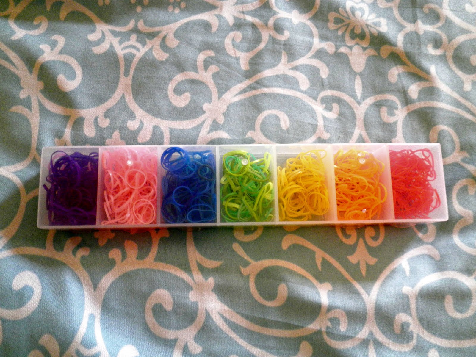 A Lil Bird told me... One Dollar Wednesday...mini rubber band organization.