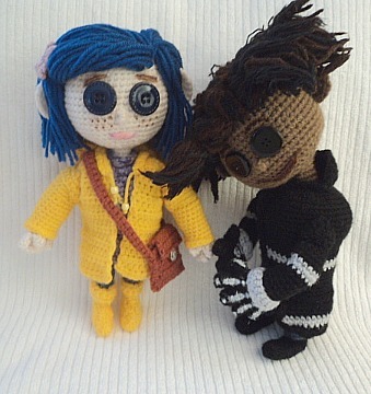 My Homemade Coraline Dolls ~ Amigurumi To Go