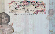 Free background Carte Postale,. you can find the matching blog header here (free background from vintagemadeforyou)
