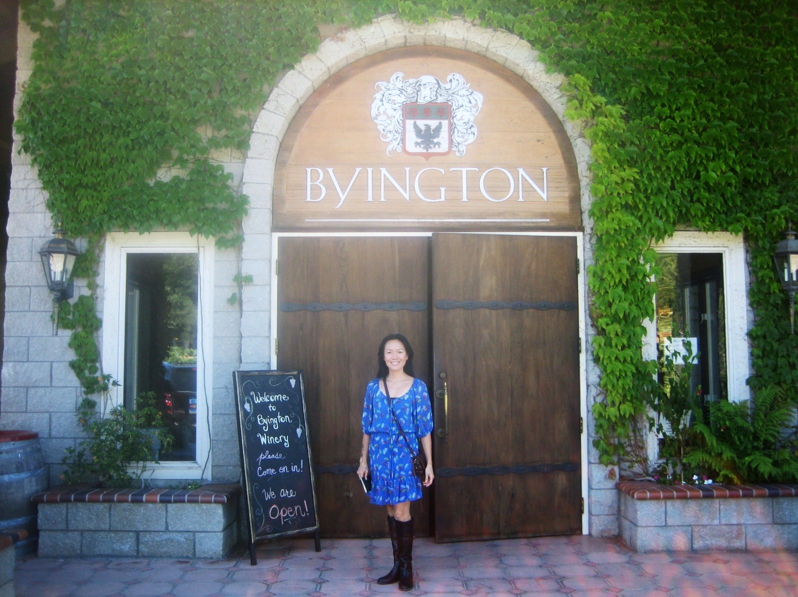 Pei's Winery Passport Byington Vineyard Winery/Los Gatos/ CA