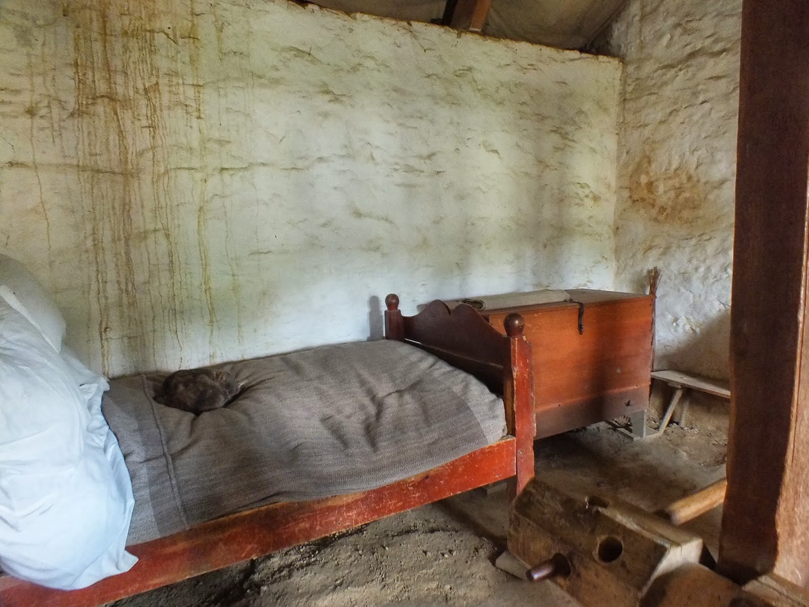 Around Roanoke, VA (A Daily Photo Blog) Inside The 1700's Irish Farmhouse