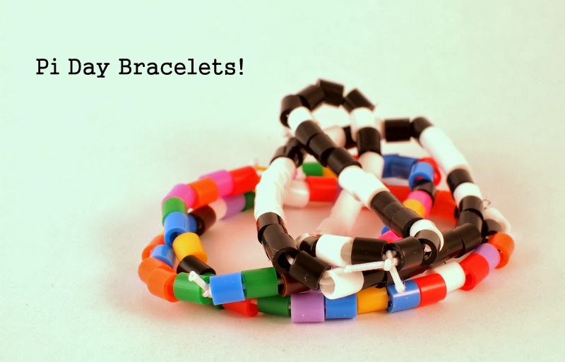Pi Day Activity Make Pi Day Bracelets! Pink Stripey Socks