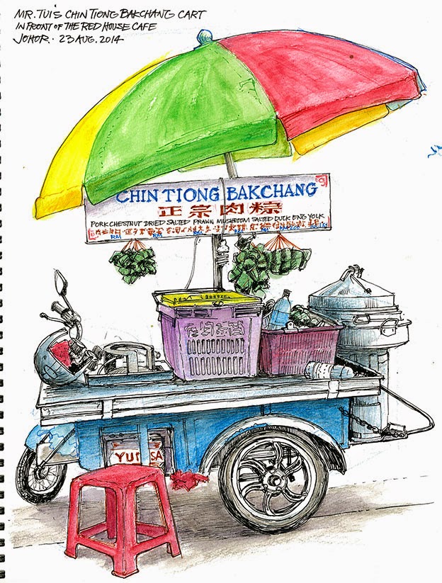 Johor Bahru Coffeeshops Kopitiams Urban Sketchers