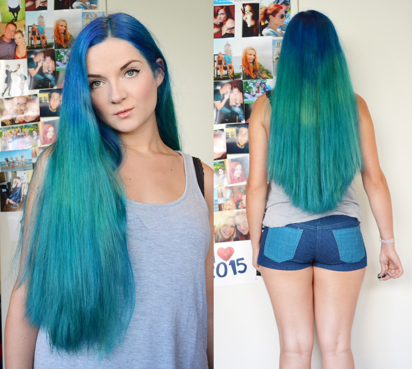 Fr.Ausverkauft!: Mittwochs mag ich - blaue Haare!