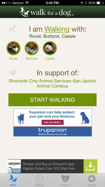 Oz the Terrier | WoofTrax's Walk for a Dog app
