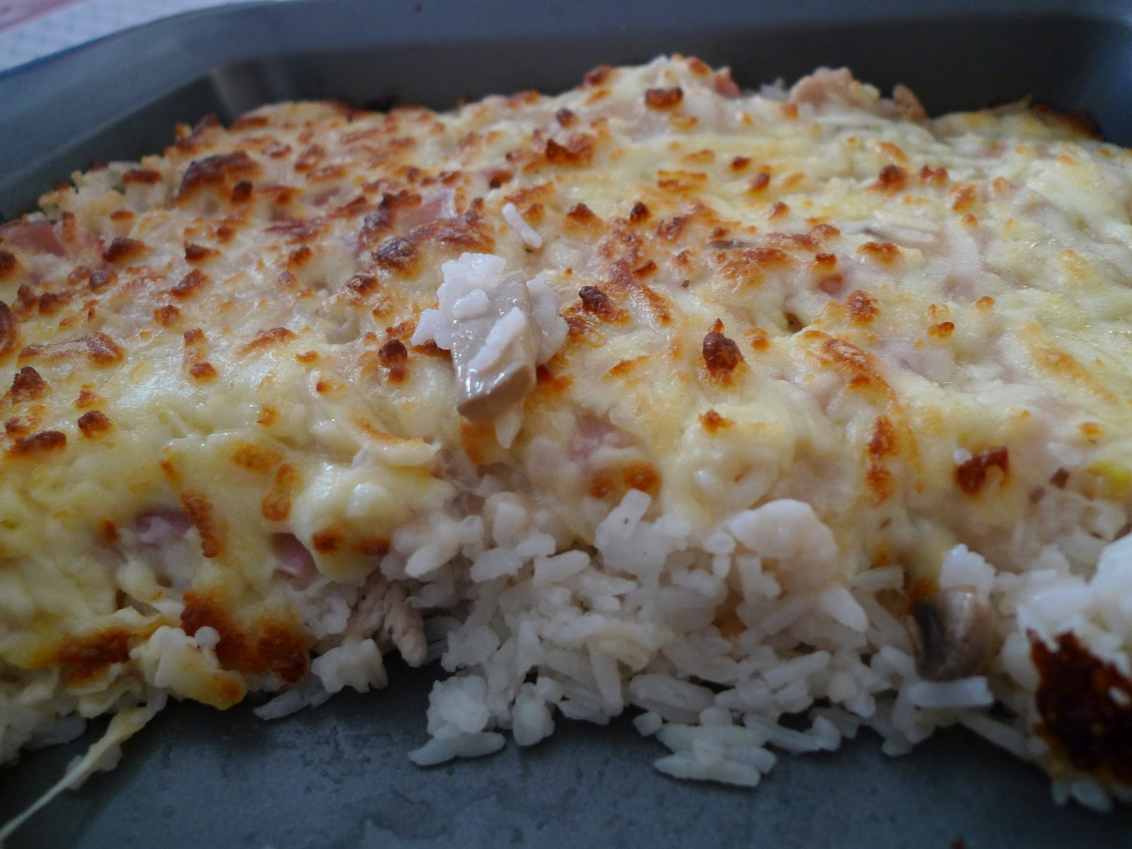 Snippets of me Cheese baked rice.. SUCCESS!