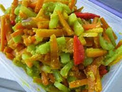 Resep praktis dan mudah membuat masakan acar kuning mentimun wortel spesial enak, lezat