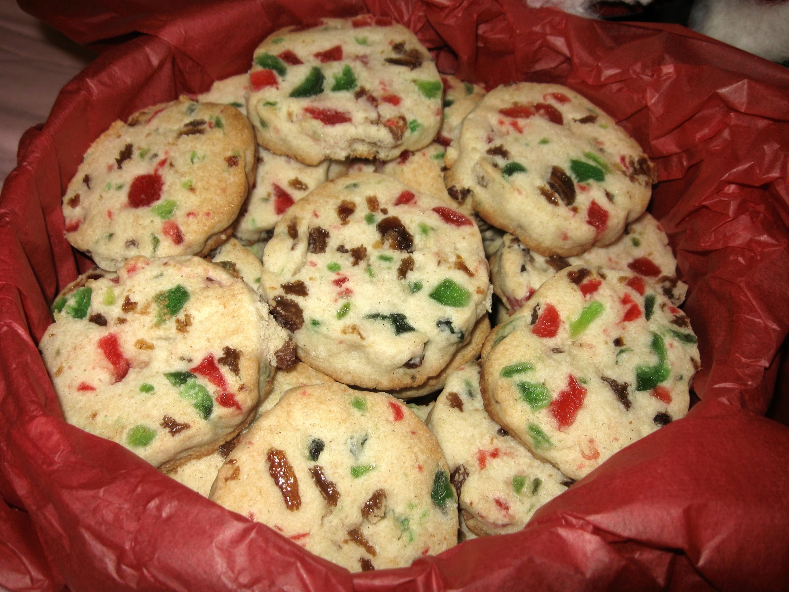 Feed Your Mind: Day 6: Merry Fruit Cookies