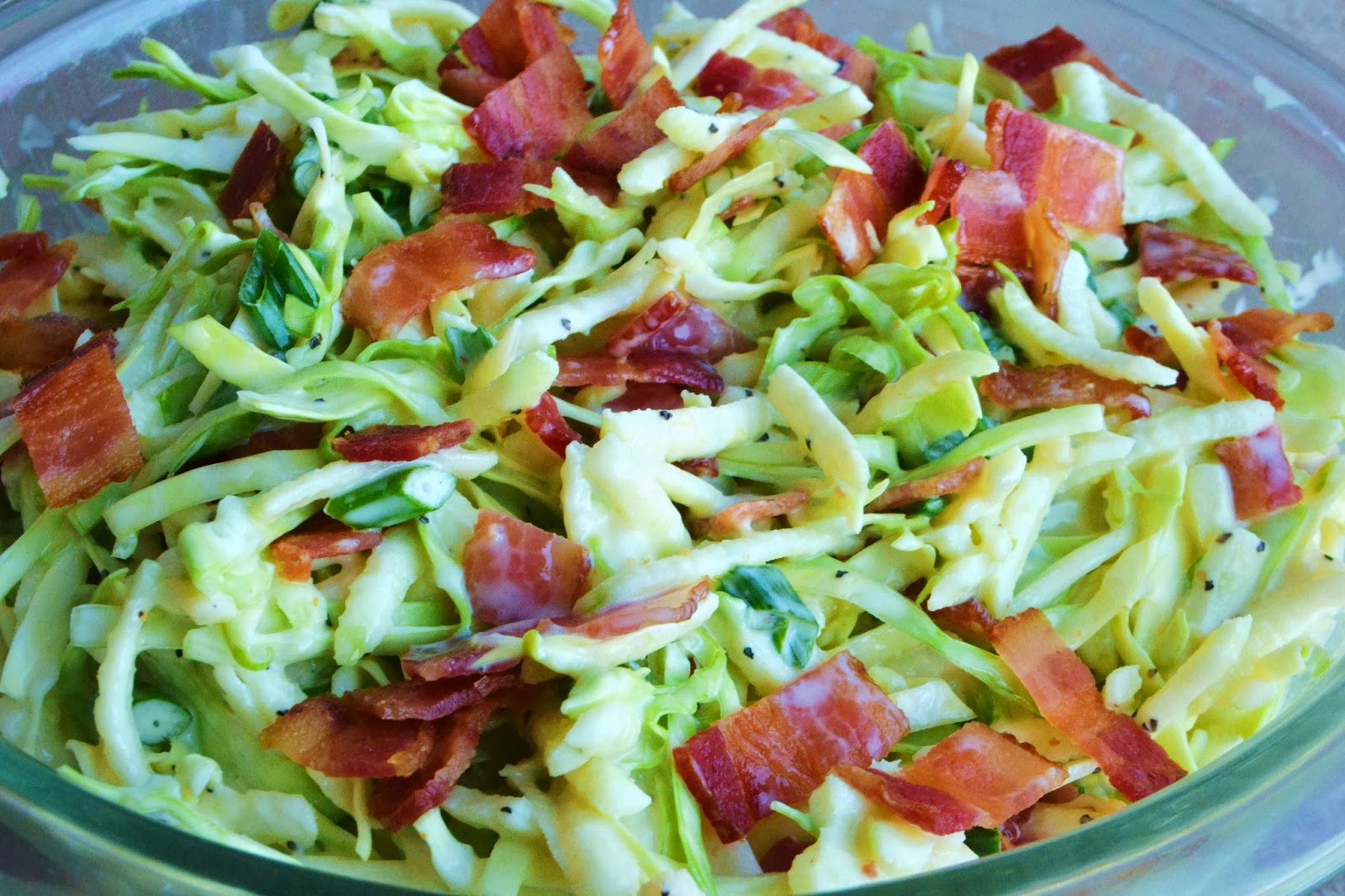 7kidsathome Apple Bacon Coleslaw