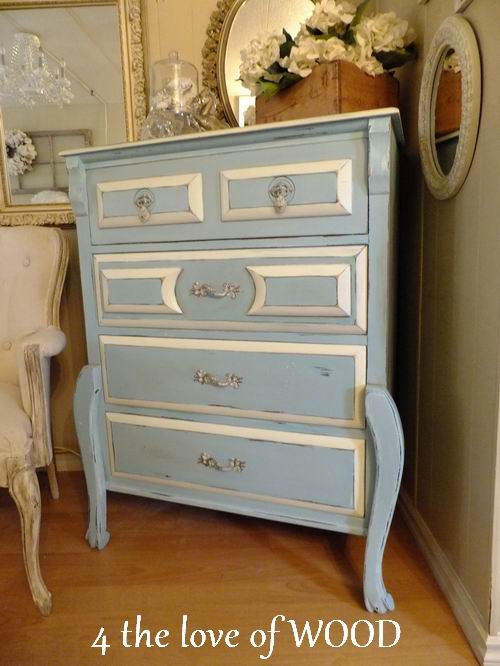 4 The Love Of Wood Second Hand Furniture Legs Tiffany Blue Dresser