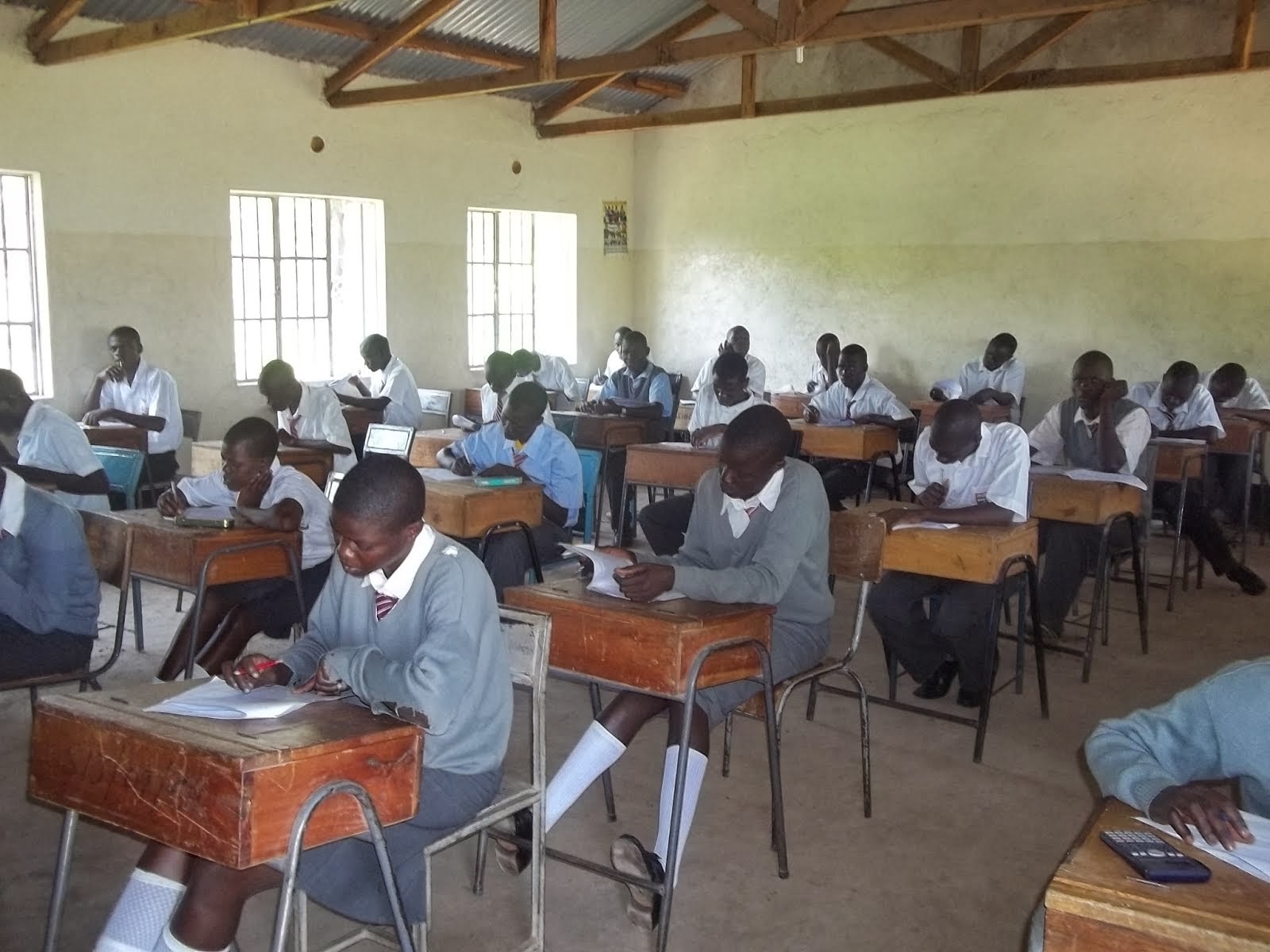 Jonyo Secondary School in Kanam Dorf am Viktoria See, Kenia