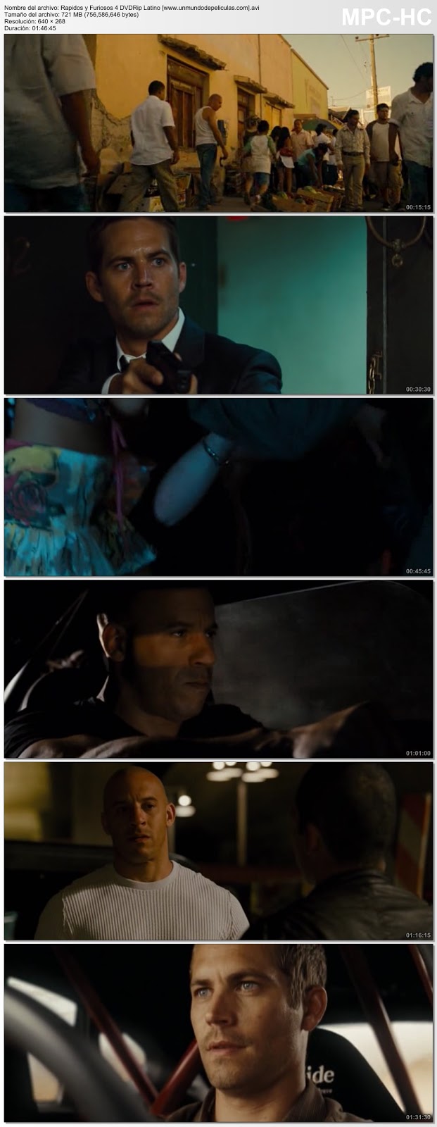 Capturas de la película.
