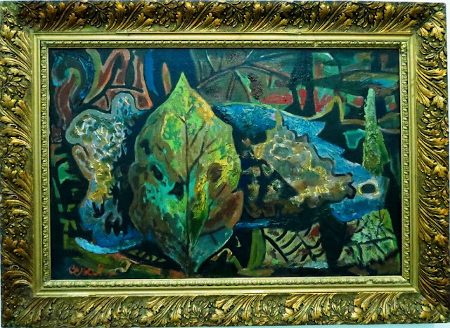 Роман Сельский, Лесной пейзаж, 1972