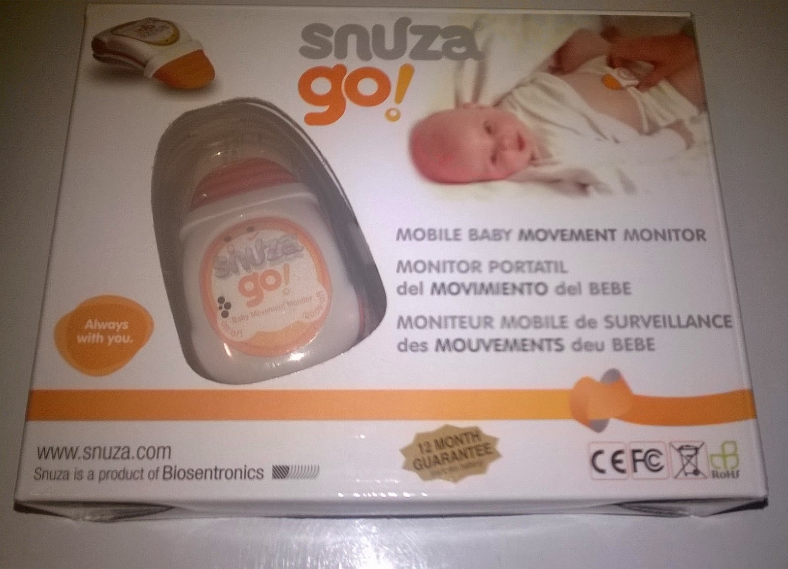 MommyKnowz Snuza Go! = Parents Peace of mind. ‎SnuzaGo‬